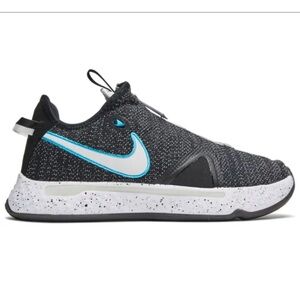 NWOT Nike PG 4 Heather Black Sneaker-Size 8- Basketball, Crossfit